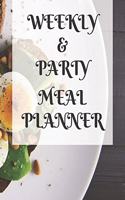 Weekly Meal & Party Planner