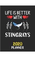 Life Is Better With Stingrays 2020 Planner