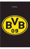Dortmund 4: Notebook Football Gifts For Men And Boys DORTMUND FANS: Lined Notebook / Journal Gift, 120 Pages, 6x9, Soft Cover, Matte Finish