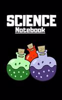 Science Notebook - Journal / Diary: 6x9" 120 Page Blank lined Note book.