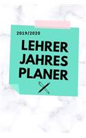 2019/2020 Lehrer Jahres Planer