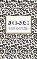 2019-2020 Weekly & Monthly Planner