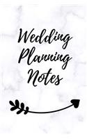 Wedding Planning Notes: A5 Hochzeitsplaner BLANKO Geschenkidee zur Verlobung - für zukünftige Bräute und Bräutigame - Hochzeitsvorbereitung - Notizbuch - Verlobungsgeschenk