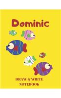 Dominic Draw & Write Notebook