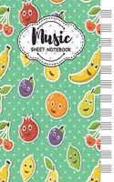 Music Sheet Notebook
