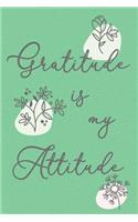 Gratitude is my Attitude Soft Cover Journal