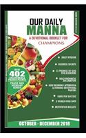 Our Daily Manna October - December 2018