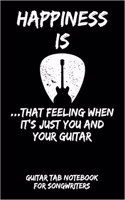 Happiness Is...That Feeling When It's Just You and Your Guitar