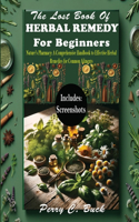 Lost Book of Herbal Remedy for Beginners