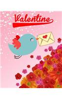 Valentine: Valentine Coloring Book For Kids, Color & Draw Plus Creative Activity (10 Things I Love) (Volume 2)