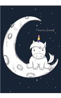 Unicorn Journal: Unicorn Notebook, Unicorn Journal, Inspirational Journal & Doodle Diary, Unicorn Diary to Write and Draw In, Composition Notebook -7x10in100 Pages(5 Unicorn Notebook)