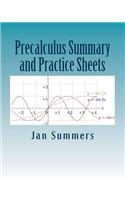Precalculus Summary and Practice Sheets