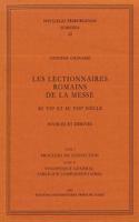 Les Lectionnaires Romains de la Messe: Au Viie Et Au Viiie Sciecle(22 Spicilegium Friburgense. Subsidia)