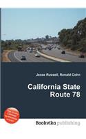California State Route 78
