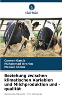 Beziehung zwischen klimatischen Variablen und Milchproduktion und -qualität