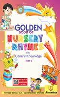 Jeevandeep Golden Book of Nursery Rhymes with General Knowledge and QR Code for Videos - Part 2. 2-4 years