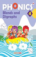 Phonics Reader - Blends and Digraphs - Activity Book for Kids - Age 3+ years - Learning Letter Sounds - Phonics Activities - Phonics for Children