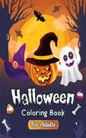 Halloween Coloring Book For Adults