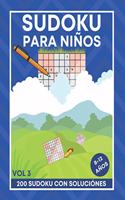 Sudoku Para Niños - 8-12 Años - VOL 3