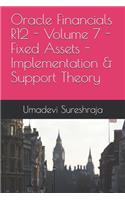 Oracle Financials R12 - Volume 7 - Fixed Assets - Implementation & Support Theory