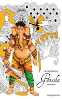 Livro para Colorir de Ganesha para Adultos: (1 Ganesha)