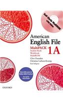 American English File 1 Student Book Multi Pack A