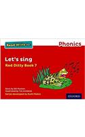 Read Write Inc. Phonics: Let's Sing (Red Ditty Book 7)
