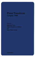 Phase Transitions Cargèse 1980
