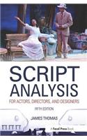 Script Analysis for Actors, Directors, and Designers