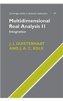 Multidimensional Real Analysis II