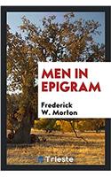Men in epigram