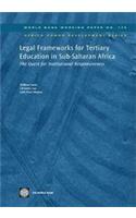 Legal Frameworks for Tertiary Education in Sub-Saharan Africa