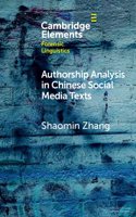 Authorship Analysis in Chinese Social Media Texts