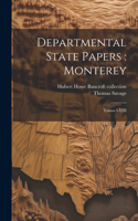 Departmental State Papers