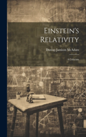 Einstein's Relativity