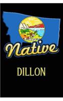 Montana Native Dillon: College Ruled Composition Book