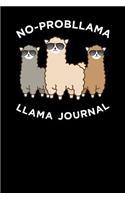 No Probllama Llama Journal