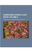 Hampshire Down Flock Book Volume 5
