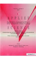 Conditions for Optimal Development in Adolescence