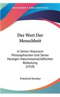 Der Wert Der Menschheit