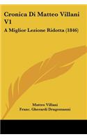 Cronica Di Matteo Villani V1