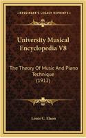 University Musical Encyclopedia V8