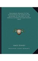 Documents Relative To The Investigation, By Order Of The Secretary Of The Navy, Of The Official Conduct Of Amos Binney (1822)