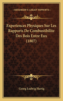 Experiences Physiques Sur Les Rapports De Combustibilite Des Bois Entre Eux (1807)