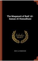 Maqamatt of Badi' Al-Zaman Al-Hamadhani