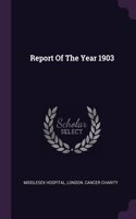 Report Of The Year 1903