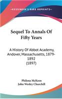 Sequel To Annals Of Fifty Years