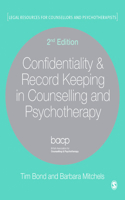 Confidentiality & Record Keeping in Counselling & Psychotherapy
