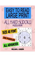 All Hard Sudoku