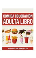 Comida Coloración Adulta Libro